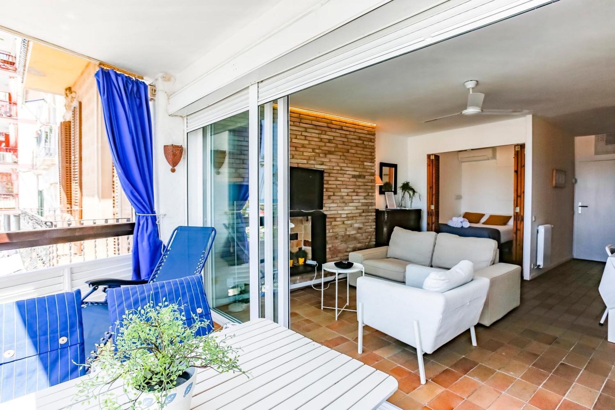 Penelope Apart Sitges Luaran gambar